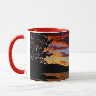 Sunset Big Bear Lake CA Mug