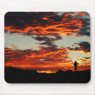 Sunset Bike Mouse Mat