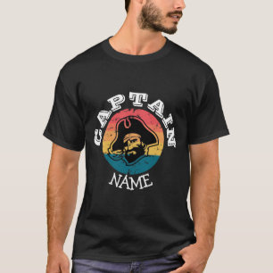 Sunset Black Beard Pirate Party T-Shirt