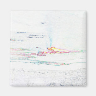 Sunset blast pencil magnet