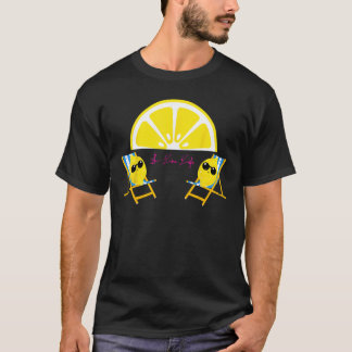 Sunset Bliss Lemon Slice Summer Vacation Lemons I T-Shirt