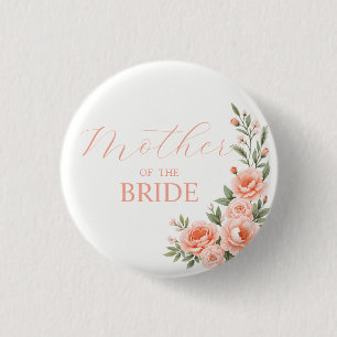 Sunset Bloom 3 Cm Round Badge