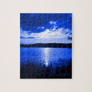 Sunset Blue Jigsaw Puzzle