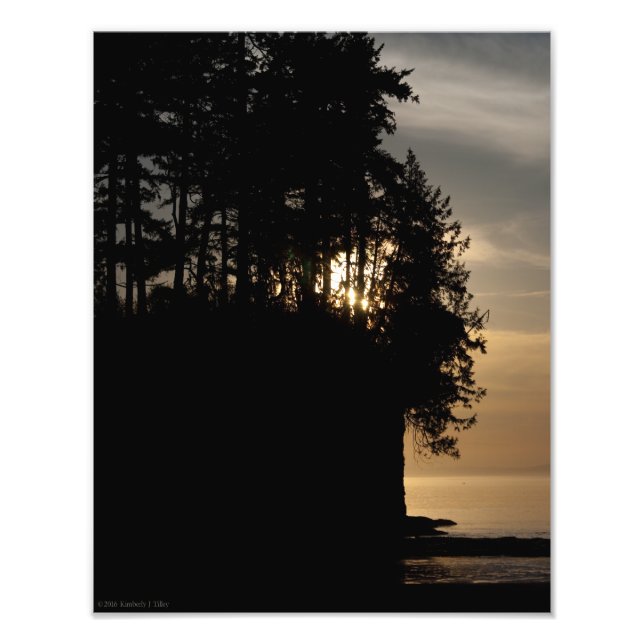 Sunset Bluff Photo Print (Front)