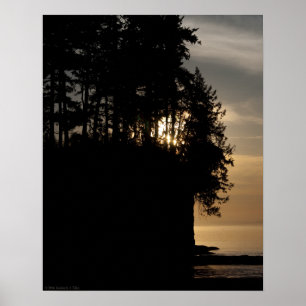 Sunset Bluff Poster