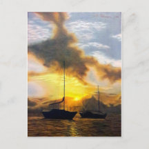 Sunset Boats - It's okay to move things around