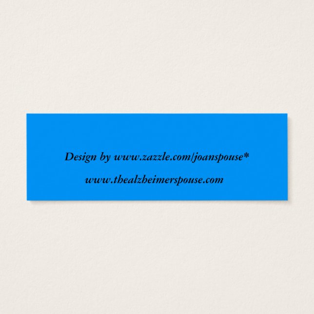 Sunset Bookmark (Back)