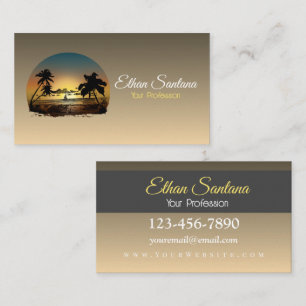 Sunset Business Card