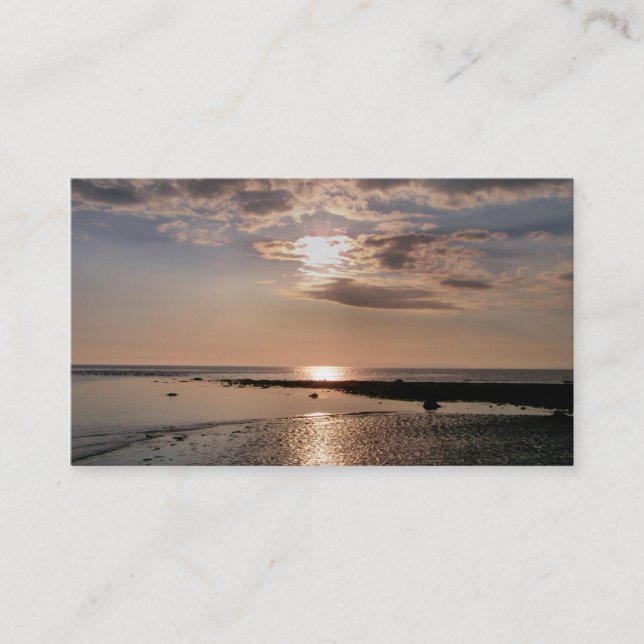 SUNSET BUSINESS CARD (Front)