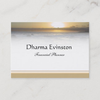 Sunset Business Card