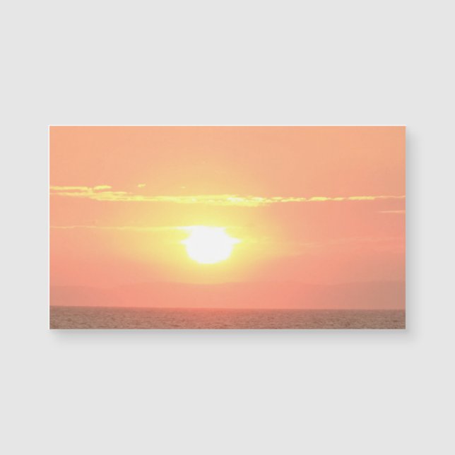 Sunset Business Cards (Front)