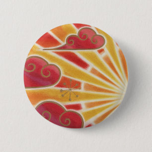Sunset button badge