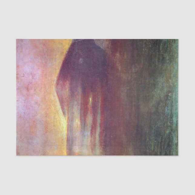 Sunset by Mikalojus Ciurlionis  Tissue Paper (Front)