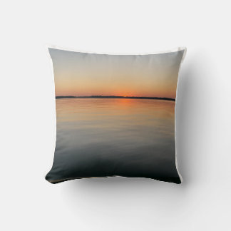 Sunset by the Lake  Cushion