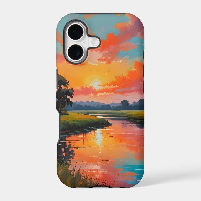 Sunset by the River (Back)