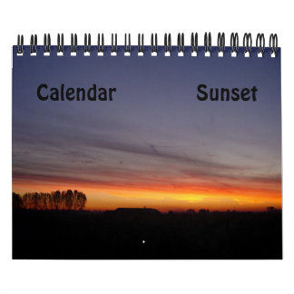 Sunset Calendar