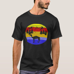 Sunset Camel Animal T-Shirt