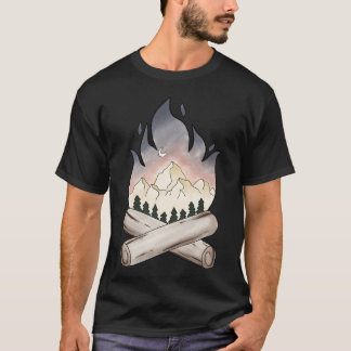Sunset Camping Adventure friend T-Shirt