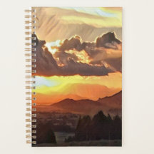 Sunset Canvas Art Planner