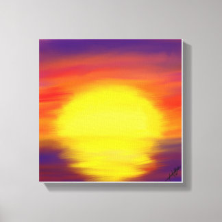 Sunset Canvas Painting