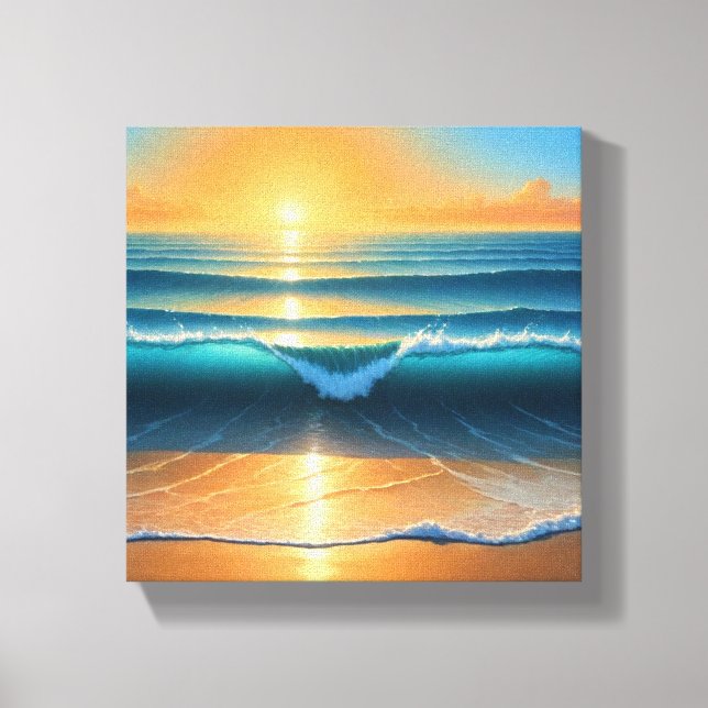 Sunset Canvas Print (Front)