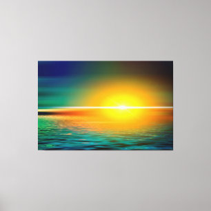 Sunset Canvas Print
