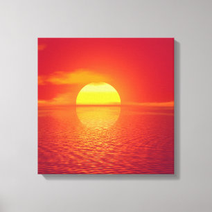 Sunset  Canvas Print