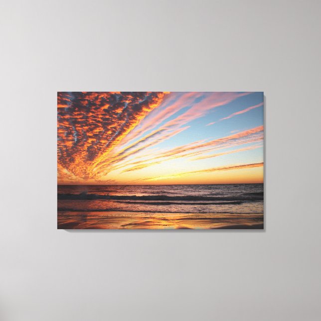 Sunset Canvas Print (Front)