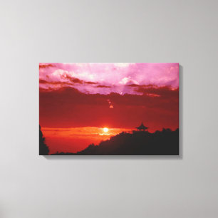 Sunset Canvas Print