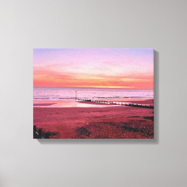 SUNSET CANVAS PRINT (Front)
