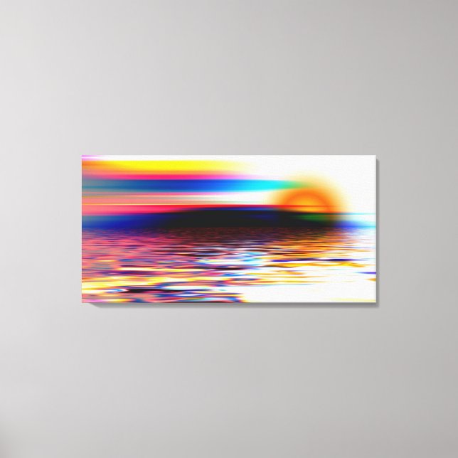 Sunset Canvas Print (Front)