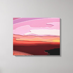 SUNSET CANVAS PRINT