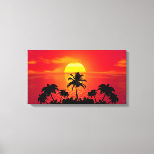 Sunset Canvas Print