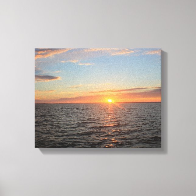 Sunset Canvas Print (Front)