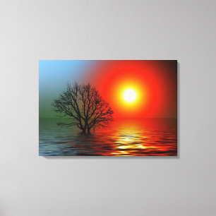 Sunset Canvas Print