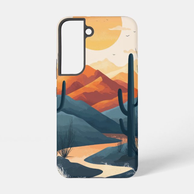 Sunset Canyon Trail Phone Case (Back)