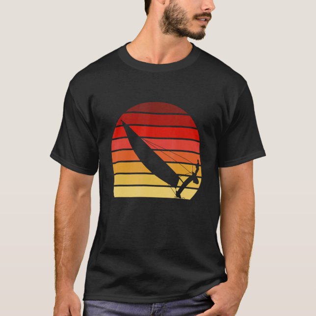 Sunset Catamaran Sailing T-Shirt (Front)