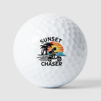 Sunset Chaser Golf Balls
