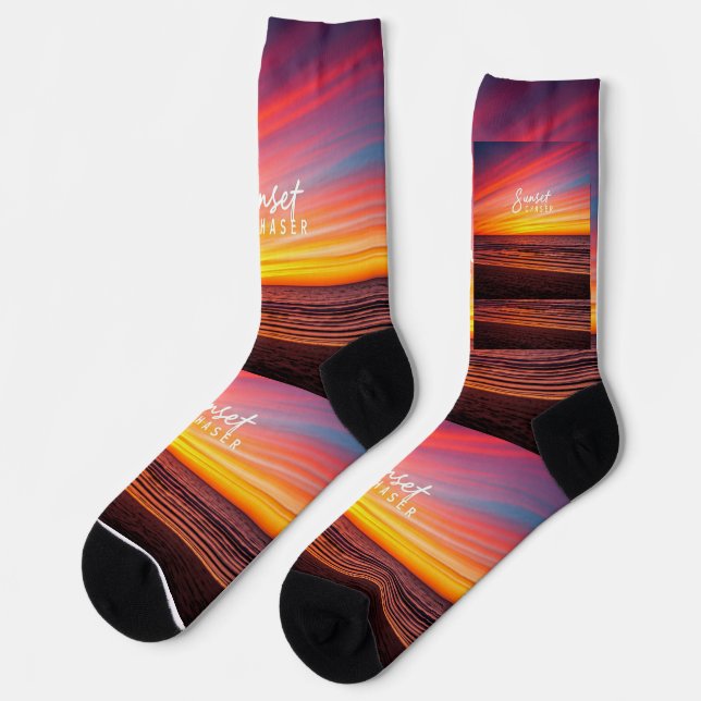 Sunset Chaser Socks (Left)