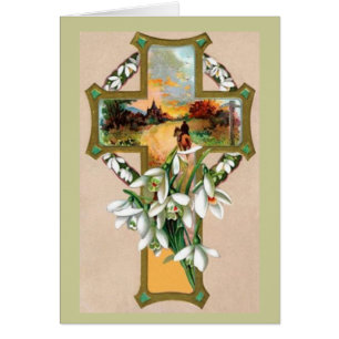 Sunset Christian Cross