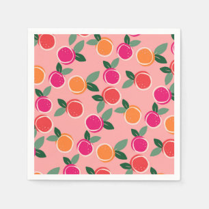 Sunset Citrus Symphony Napkin