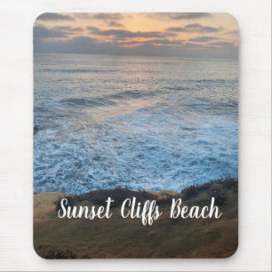 Sunset Cliffs Beach Mouse Mat