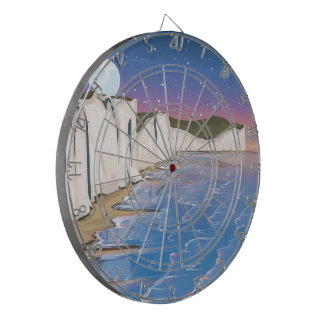 Sunset Cliffs by the Ocean Dartboard