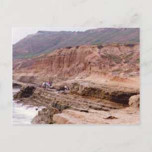 Sunset Cliffs San Diego California Postcard