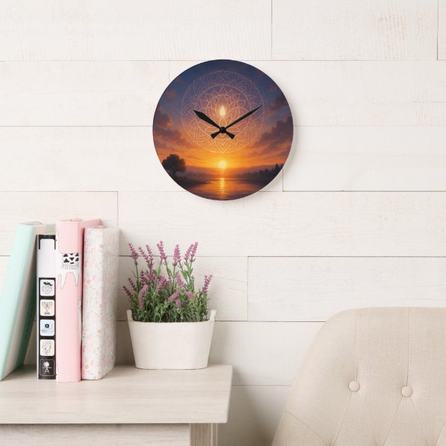 Sunset Clock (Reading Room)
