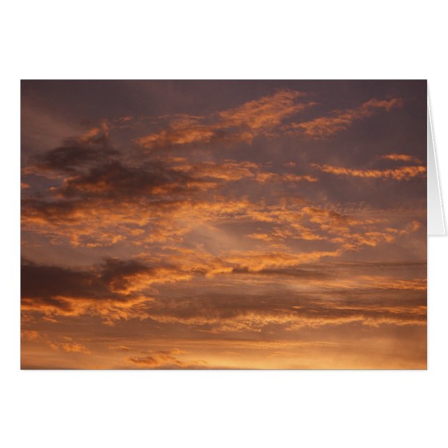 Sunset Clouds I Colourful Sky Photography (Front Horizontal)