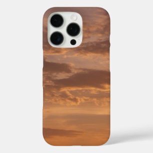 Sunset Clouds II Pastel Abstract Nature iPhone 16 Pro Case