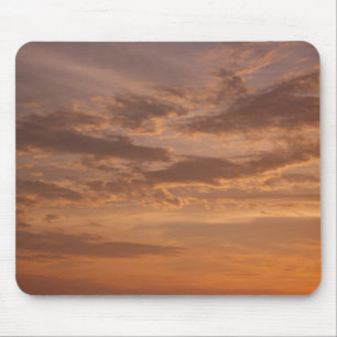 Sunset Clouds II Pastel Abstract Nature Mouse Mat