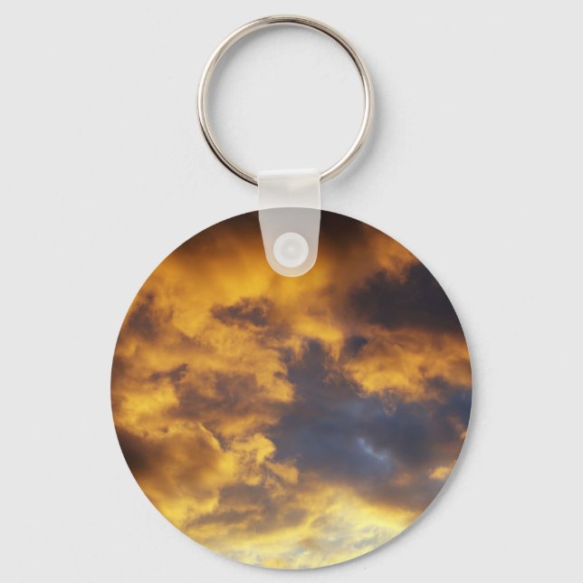 Sunset clouds key ring (Front)