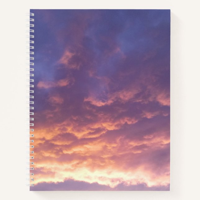 Sunset Clouds Notebook (Front)